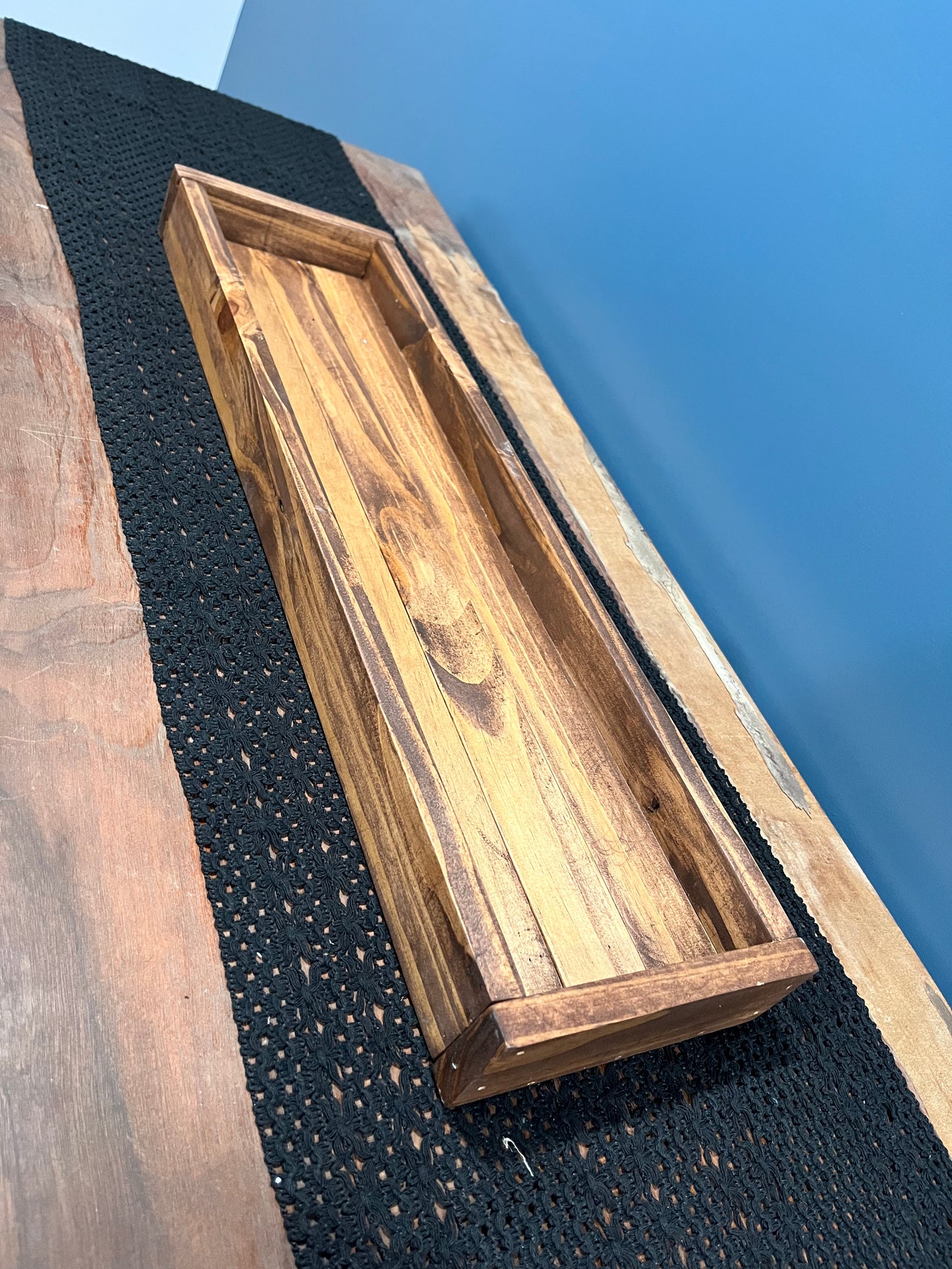 Wooden Serving Tray/ Centerpiece